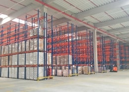 Palettenregalanlage Logistik